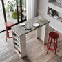 Hanah Home Mesa de bar St1-Gt Gris